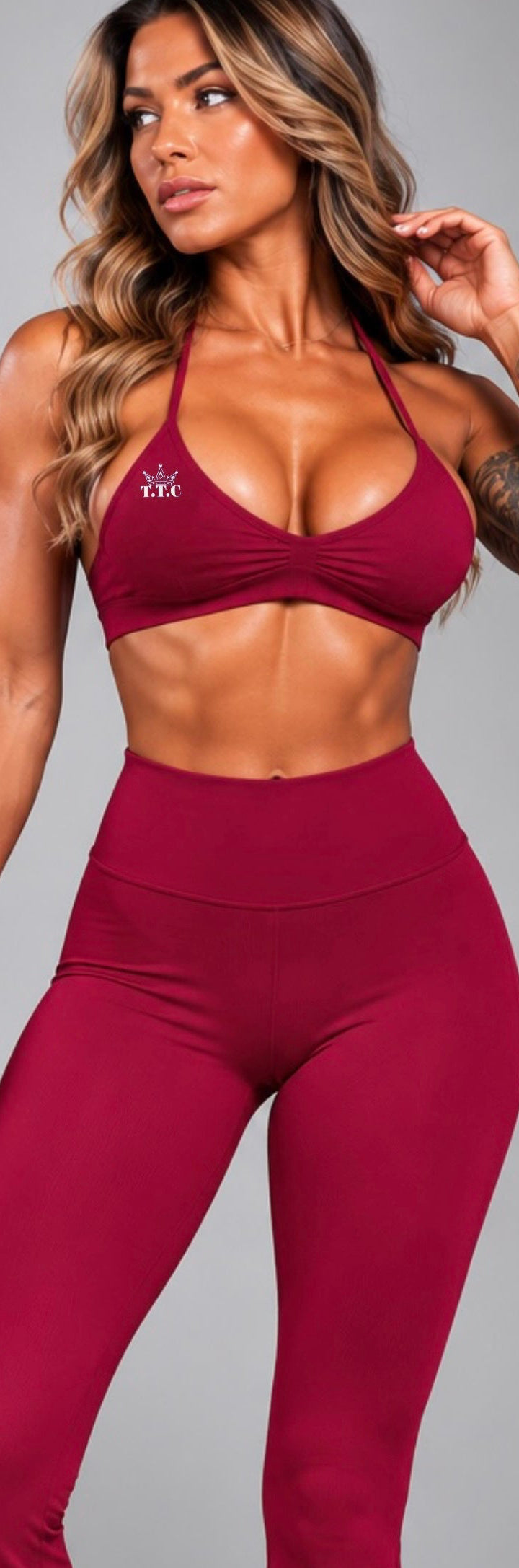 Bombshell flared legging