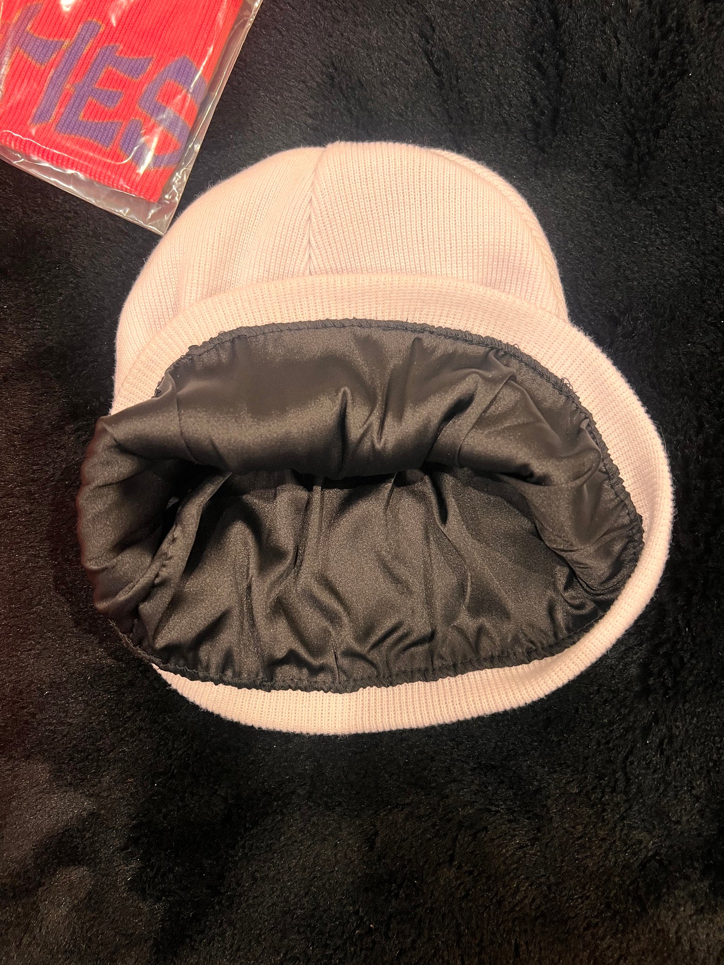 Satin lined beanie