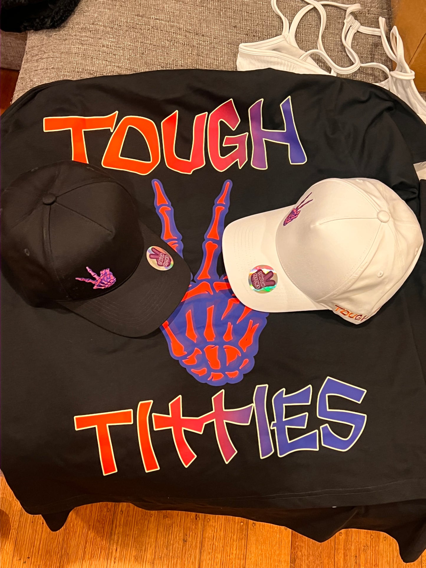 Toughtitties baseball caps