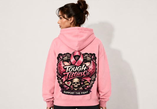 Breast cancer support hoodies