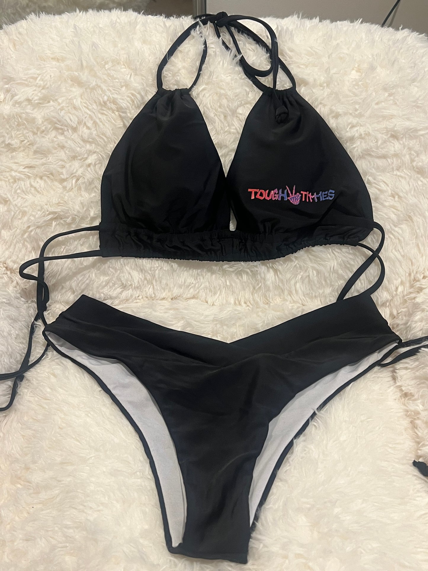 Cheeky briefs bikini set 