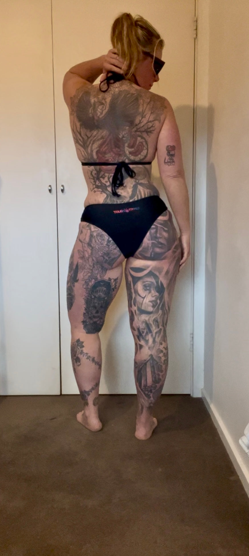 Cheeky briefs bikini set 