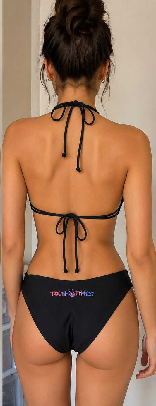 Cheeky briefs bikini set 