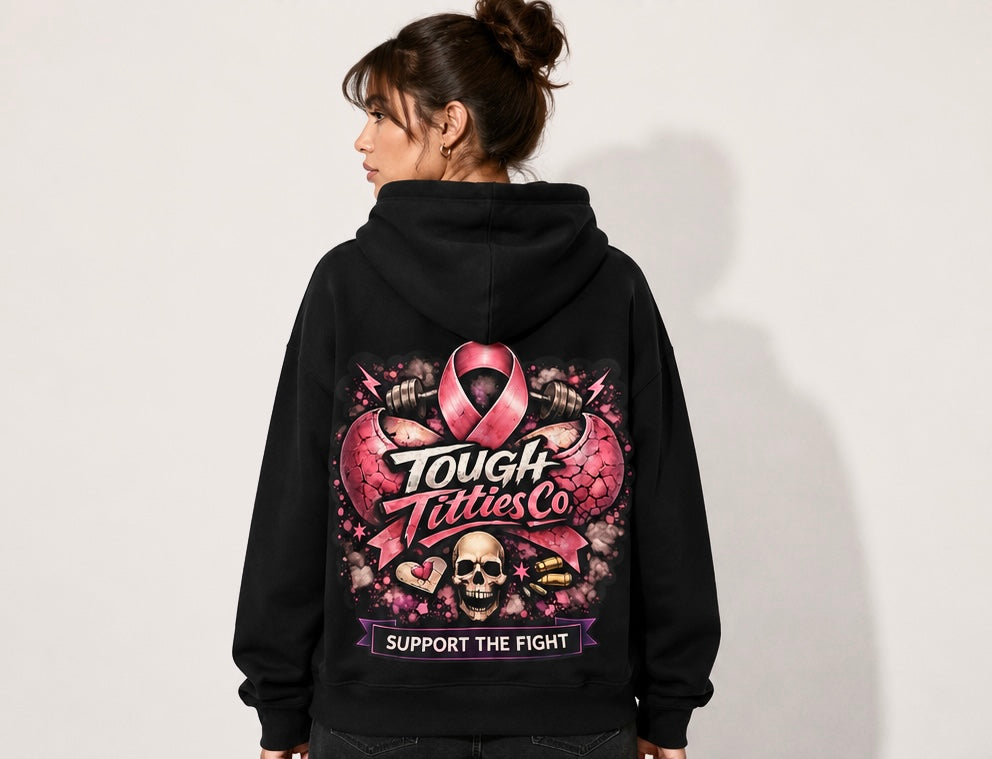 Breast cancer support hoodies